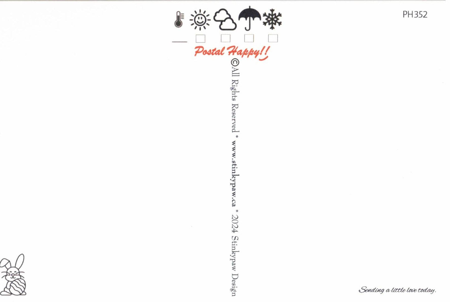 Happy Easter Postcard