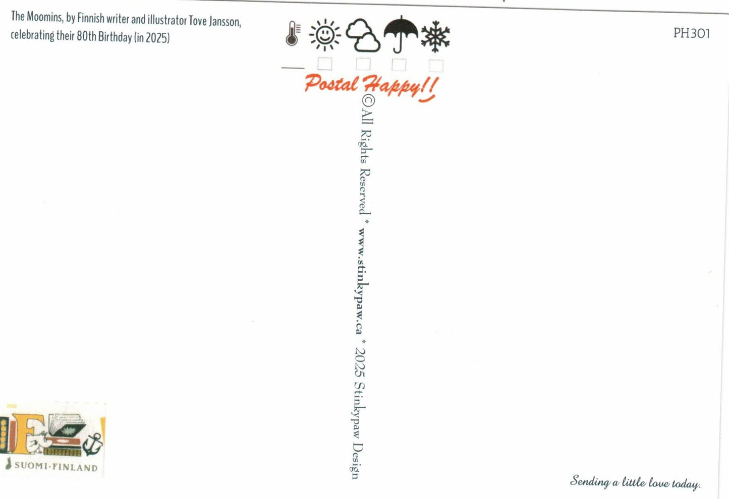 Collage Timbres Moomin