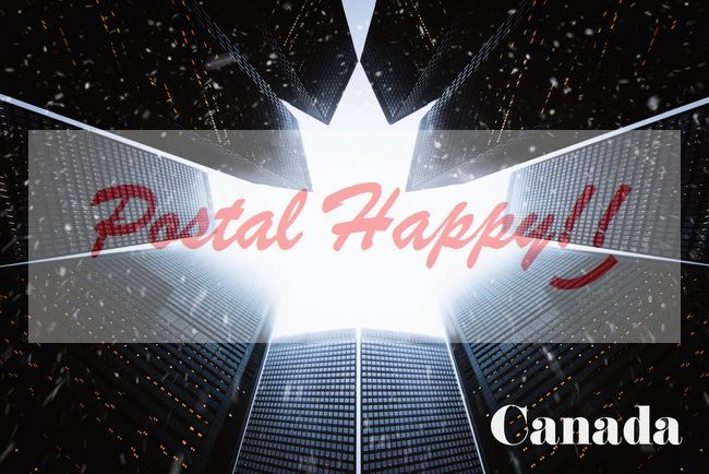 Canadian Buildings Postcard