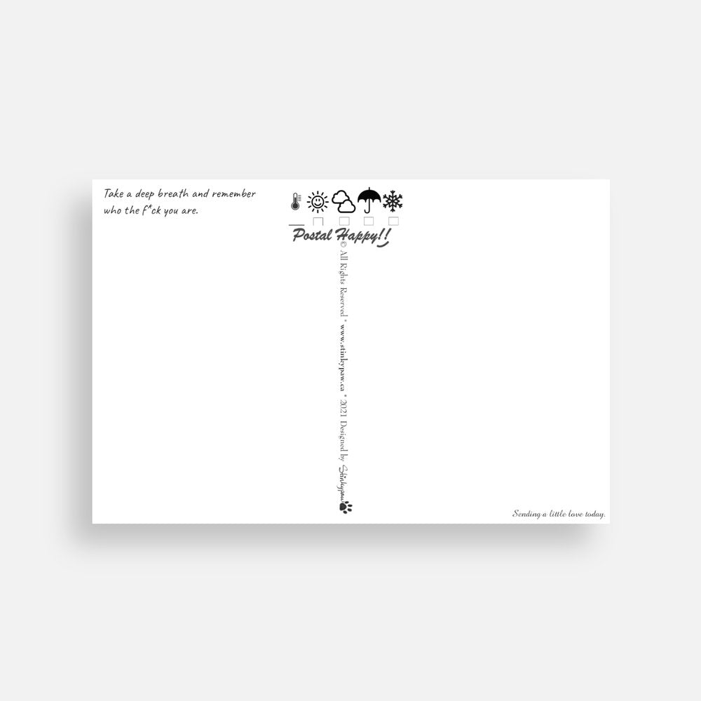 "Keep Calm & Take it All In" Postcard