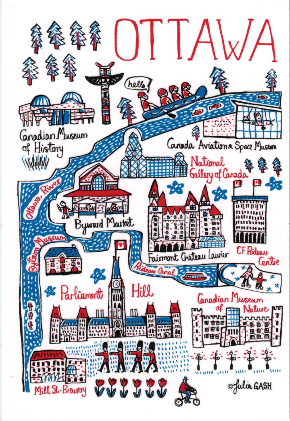 Paysage urbain d'Ottawa