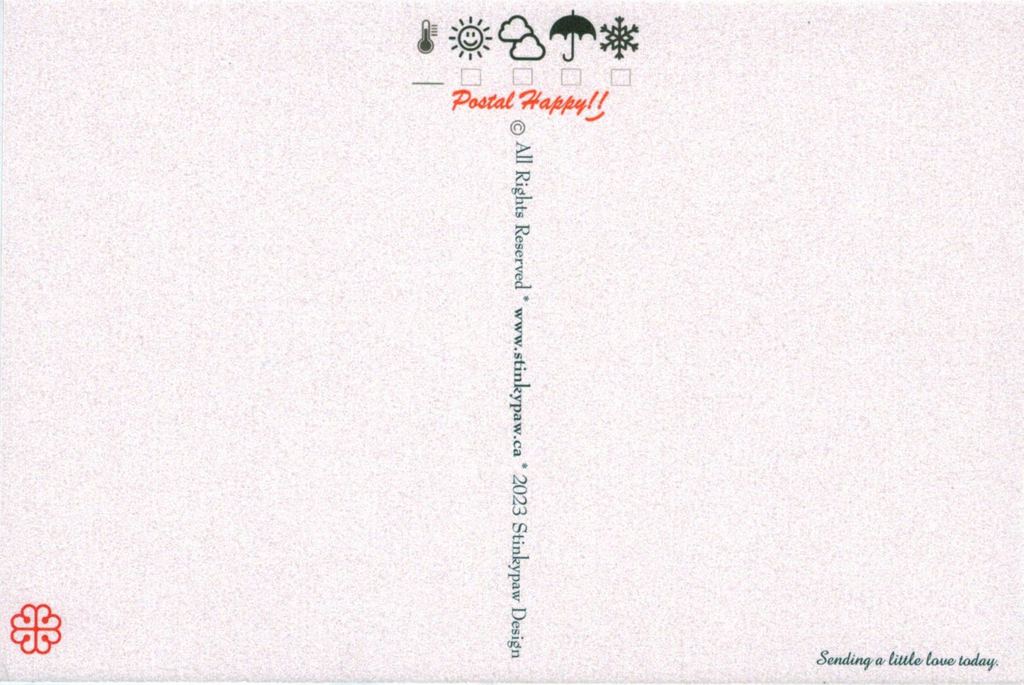 Winter in Montréal Postcard