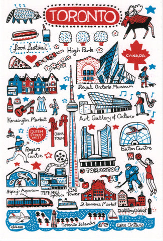 Toronto Cityscape Postcard