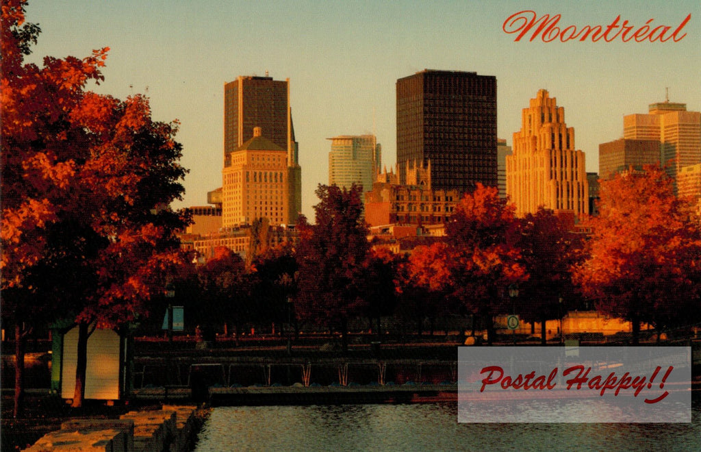 Montréal Fall Postcard