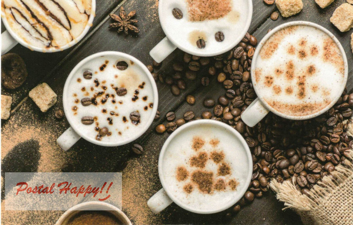 Coffees Postcard