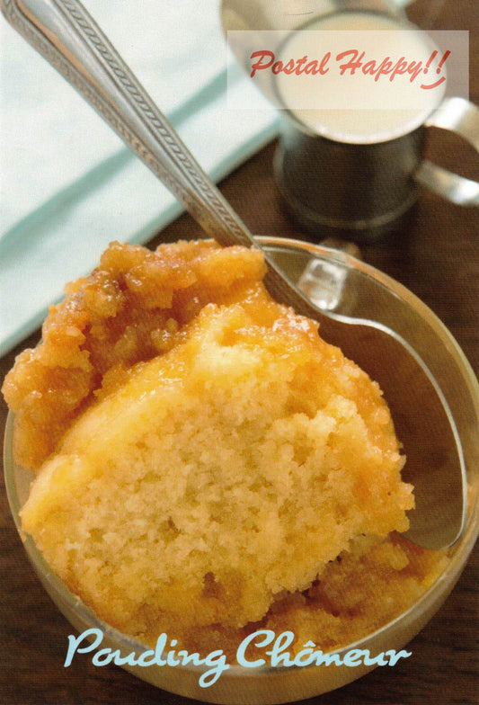 "Pouding Chômeur" Postcard