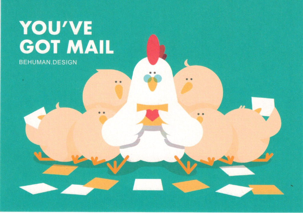 Chicken - You've Got Mail - Postcard