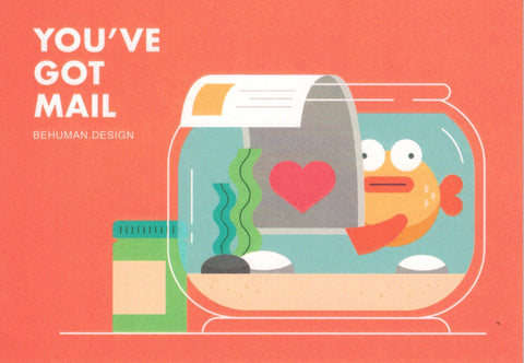 Fish - You've Got Mail - Postcard