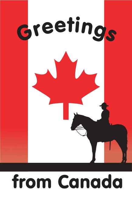 Greetings from Canada - RCMP Postcard