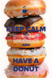 "Keep Calm and Have a Donut" Postcard